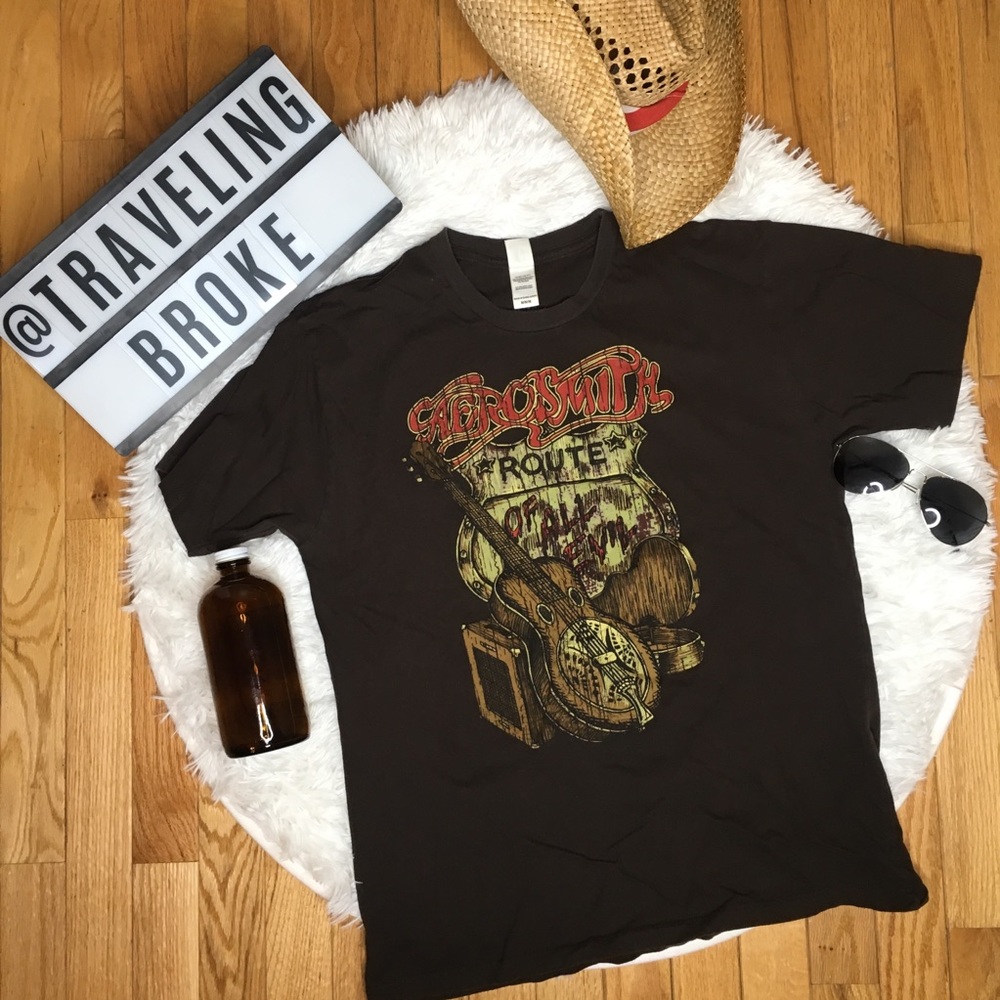 🎸🔥 VTG 2006 Aerosmith Tour Tee